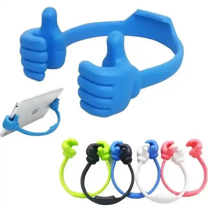 Mobile phone stand with thumbs up, mobile phone stand, tablet computer stand, cartoon lazy phone stand, desktop stand