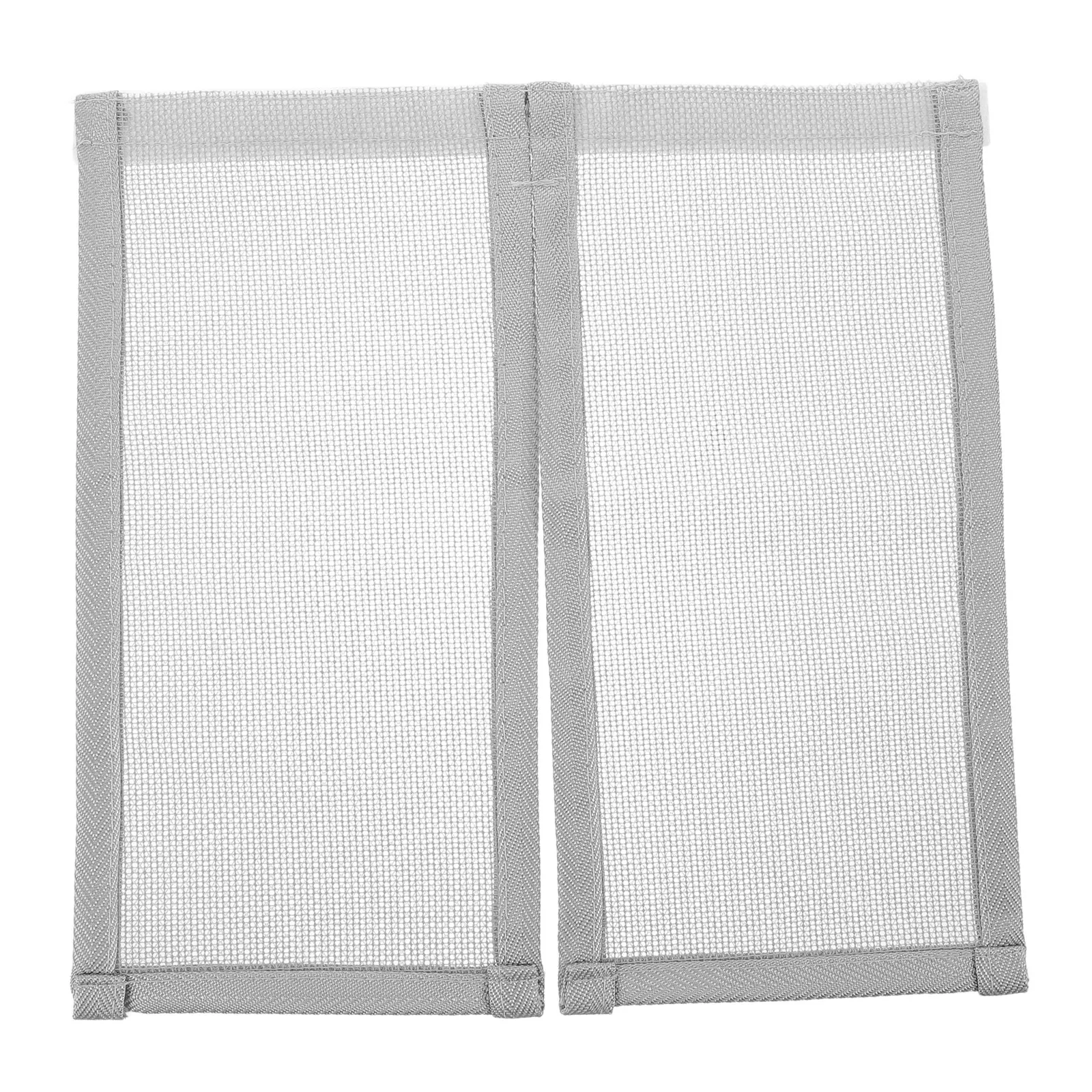 Pet Door Curtain Quick Install No Drill Cat Dog Doorway Entrance 14.7x14.7x0.08 Inch Ventilated PVC Breathable Indoor Home Use