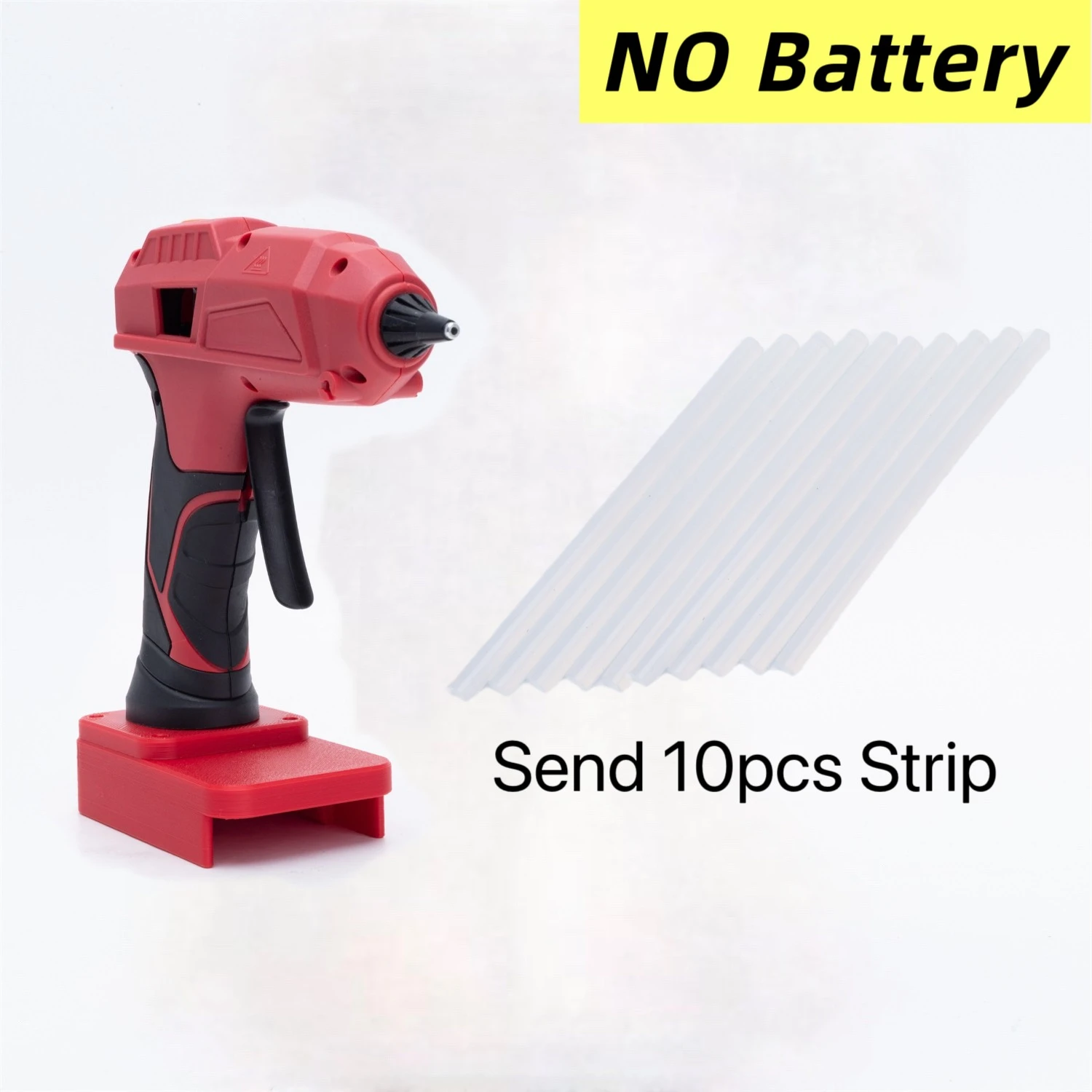 

Электрический пистолет для горячего клея для Craftsman V20, инструмент для ремонта литиевой батареи, инструмент «сделай сам», беспроводная термоплавкая сварка, отправка 10 шт. полосы (без батареи)