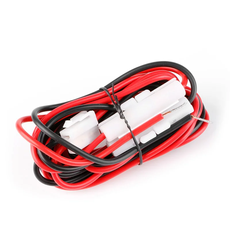 Cable de alimentación de CC tipo T de 3M de largo, Para Kenwood TM-201B, 261A, 271, 471, ICOM, IC-2800H, Alinco, YAESU, Vertex, VX-2100, Radio Móvil para coche