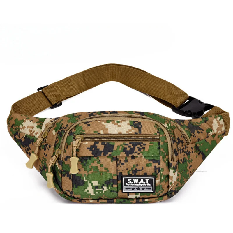 

Уличная поясная сумка, мужская поясная сумка, непромокаемая легкая поясная сумка, нагрудная сумка-мессенджер, сумка для бега, камуфляжная поясная сумка