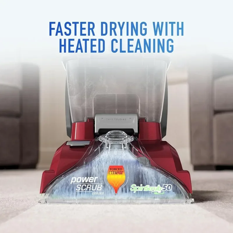 Hoover PowerScrub Deluxe Carpet Cleaner Machine, for Carpet and Upholstery, Deep Cleaning Carpet Shampooer