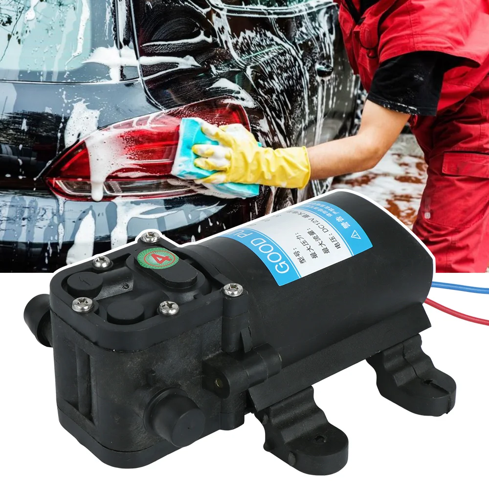 DP-521 Diaphragm Water Spray Car Wash Micro High Pressure 12V 220V 70PSI 3.5L/min Durable Agricultural Electric Water Pump