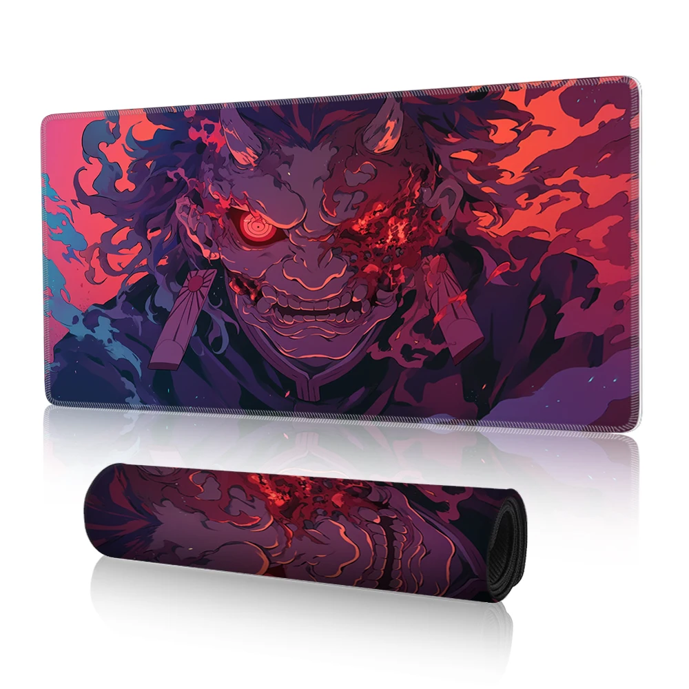 

Anime Mouse Pad Compatible for Demon Slayer,Large Game Mouse Mat,Rubber Desktop Mat,Desktop Protector,Keyboard Pad (240722)