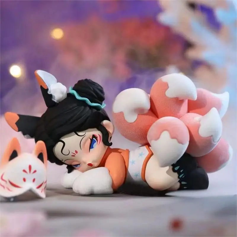 Genuíno DODO NAMI 3a geração flutuante montanha e mar caixa cega brinquedo na moda boneca figura bonito menina presente de aniversário boneca ornamen
