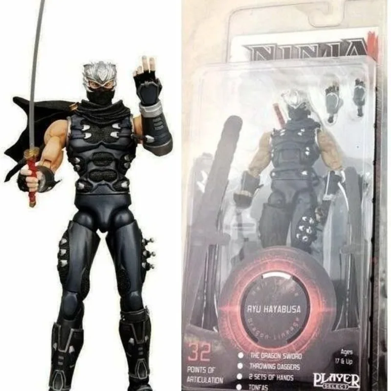 

NECA 7-inch Ninja Gaiden Ryu Hayabusa Action Figure Model Ornament Toy Collection Gift