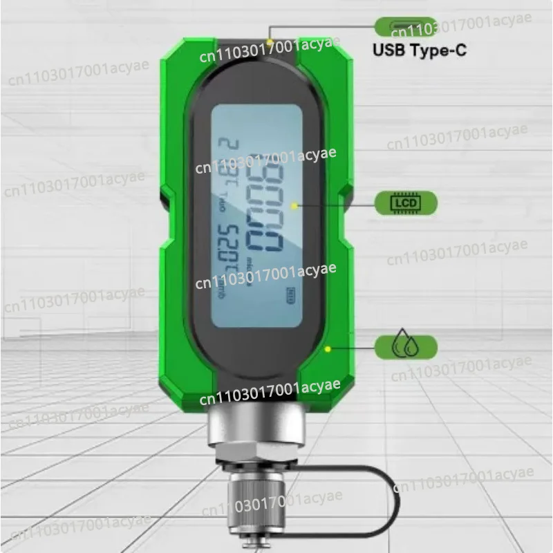 MVG-1 Electronic Digital Vacuum Gauge  Air Conditioner Vacuum Extraction Degree  Pressure Absolute Pressure Digital Vacuum Meter