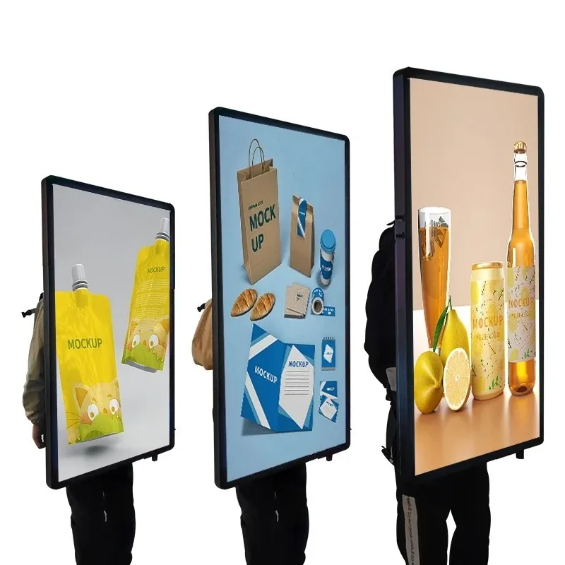 Portable Led Outdoor Advertising Light Box Promotional Movi…