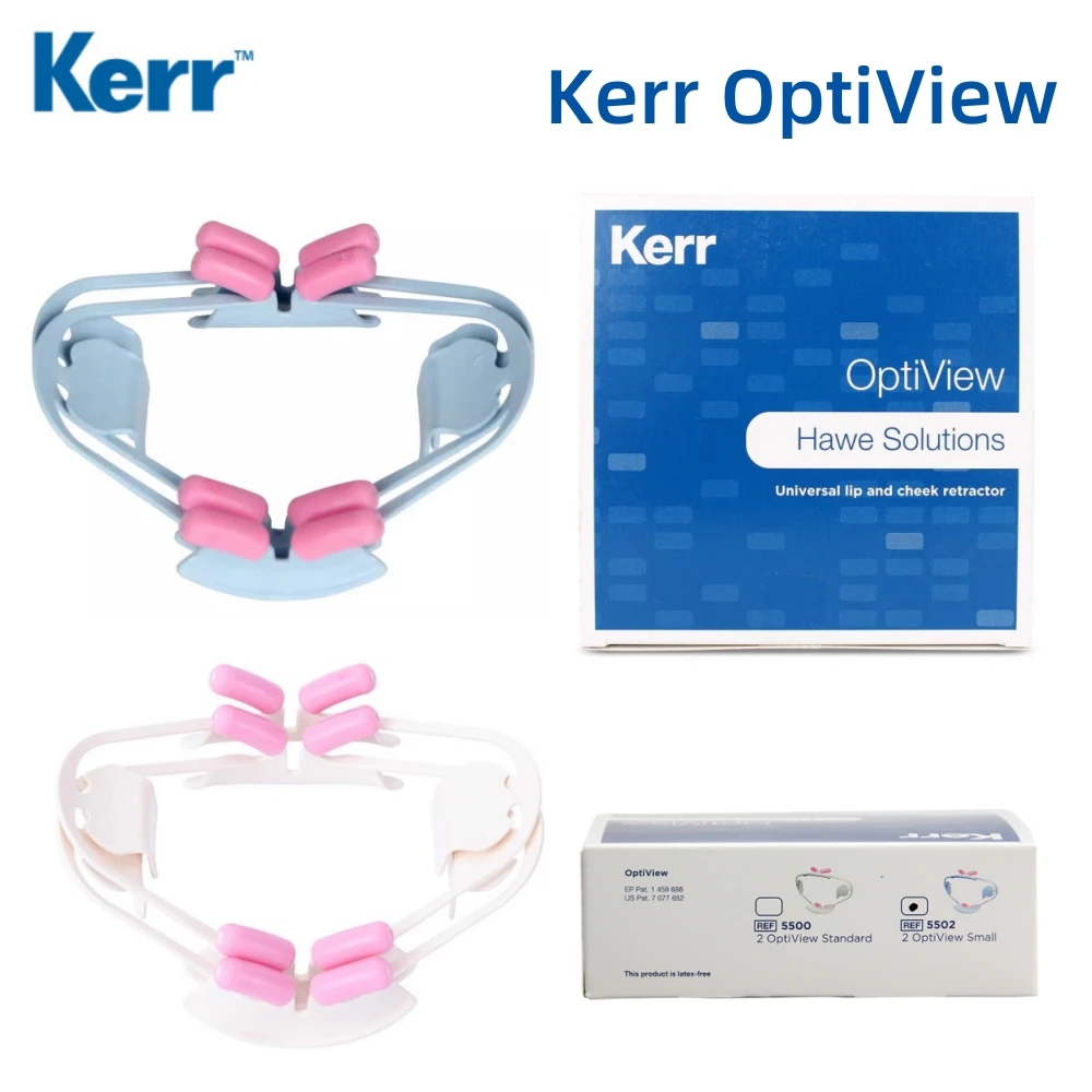 Kerr 2 Pz/scatola Dentale Kerr HAWE OptiView Divaricatore per labbra e guance Standard Originale Strumenti Ortodontici Materiali per Odontoiatria