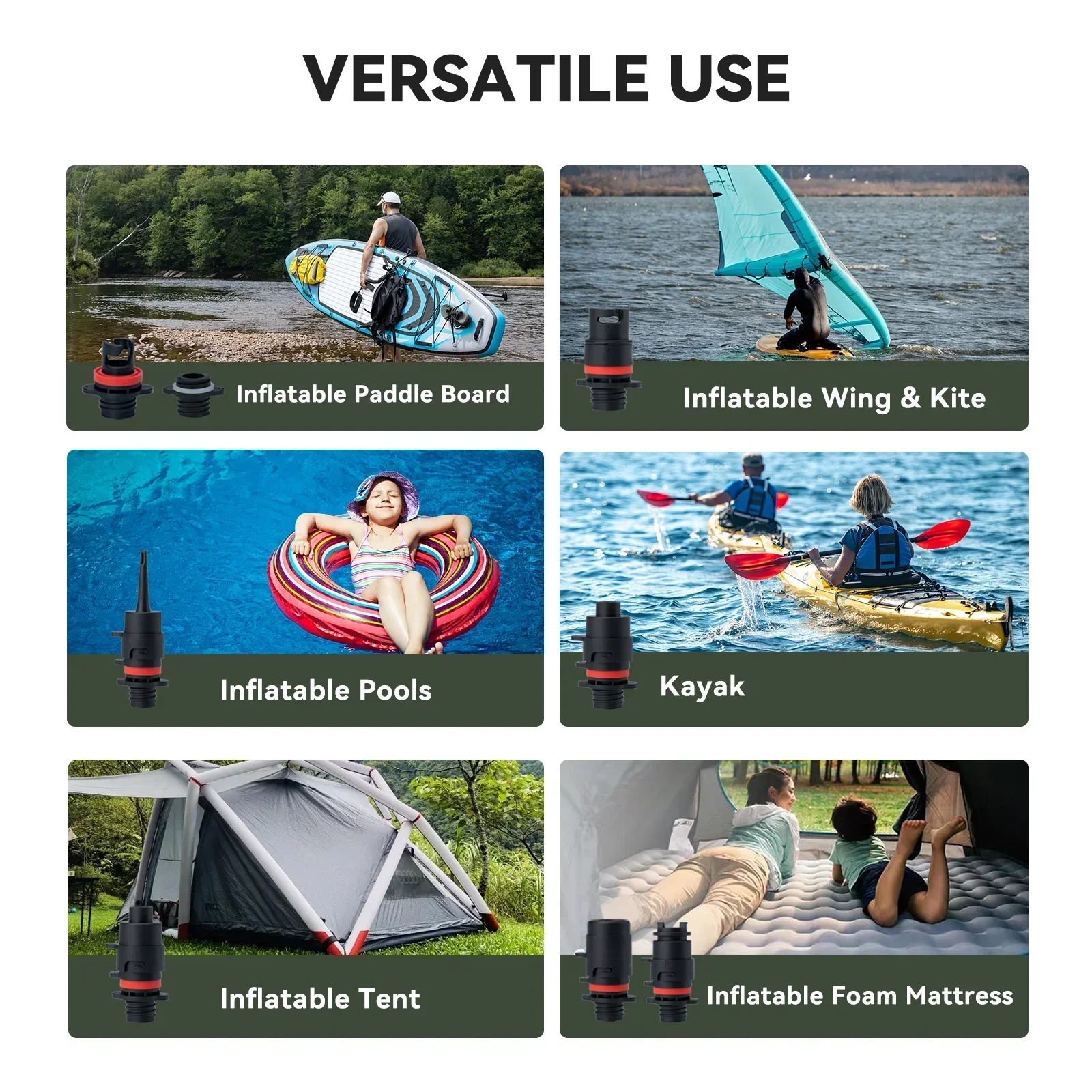 Inflatable Paddle Pump Electric Rechargeable Portable Sup Pump Battery