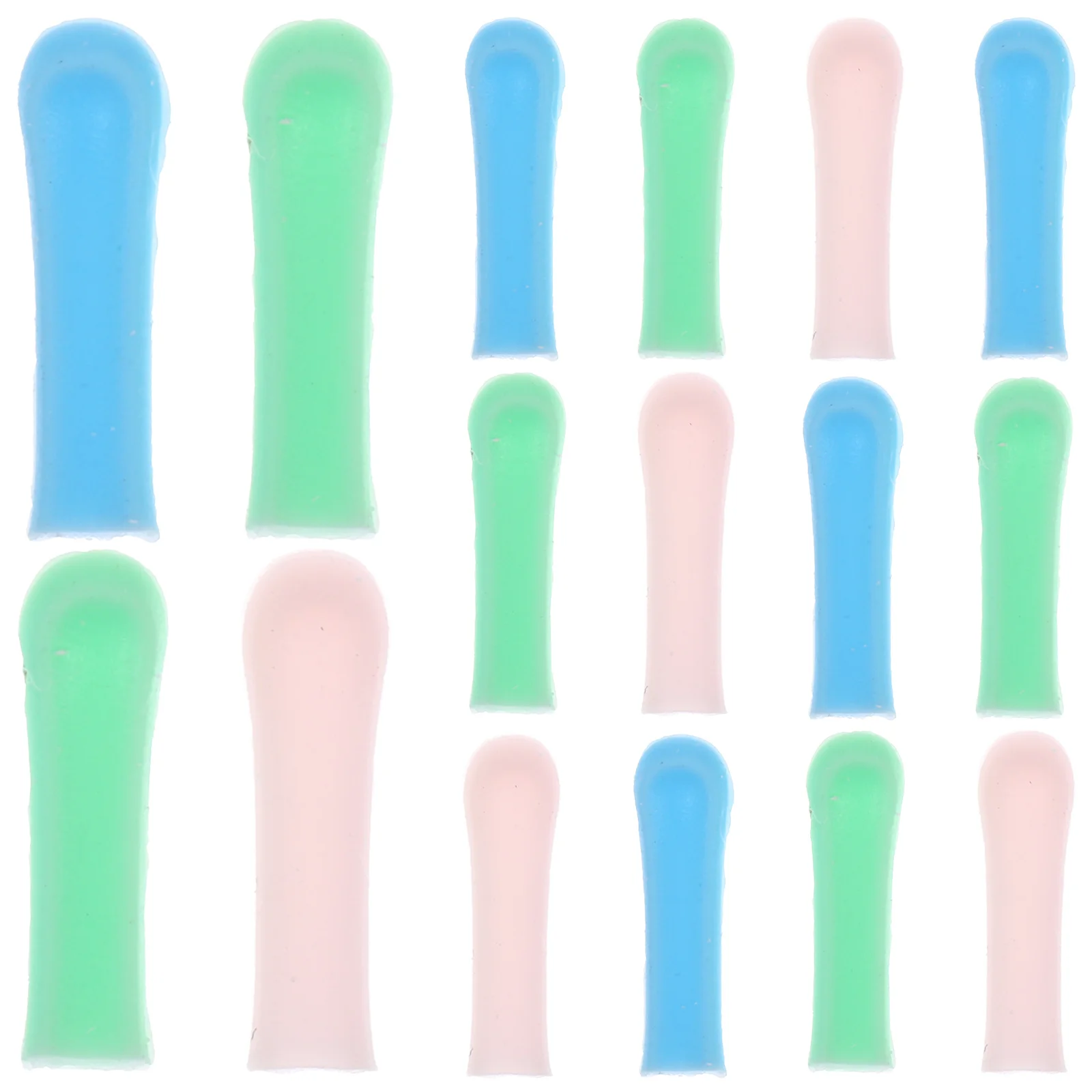 

15Pcs Visual Ear Spoon Covers Soft Silicone Replacement Sleeves Earwax Removal Tool Accessories Ear Cleaning Supply