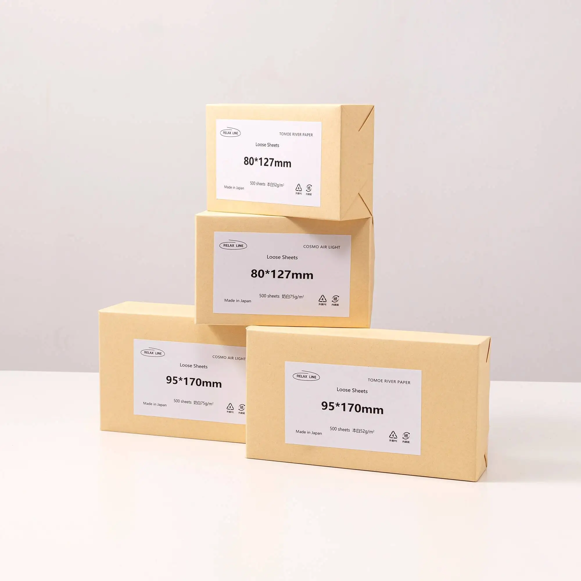 

52 г японской бумаги Bachuan Tomoe River, 500 листов бумаги, кирпичный журнал, сменные страницы