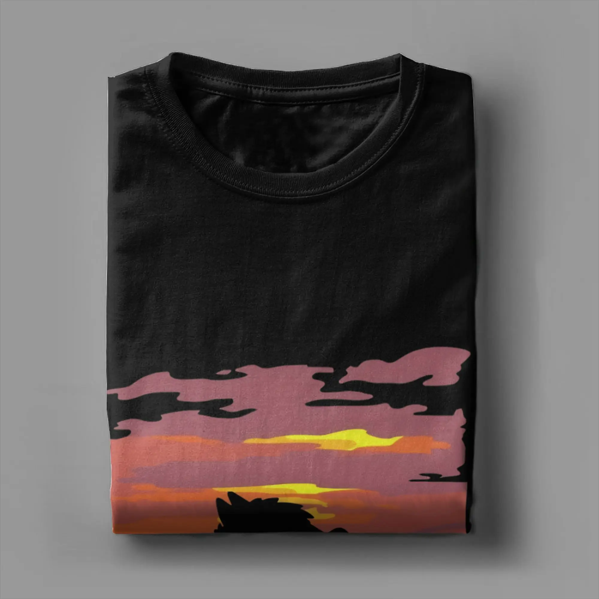 EVENING SHADOW B BoJack Horsemans Lustiges T-Shirt aus 100 % Baumwolle B-BoJack Horsemans Tops T-Shirts für Männer – Detail 3