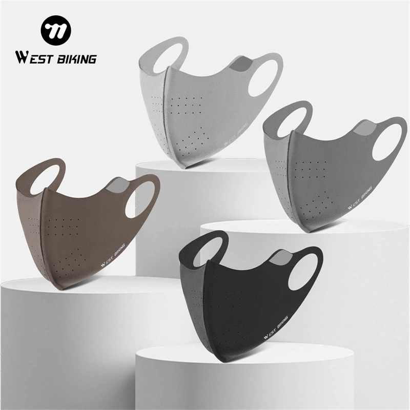 

Зимняя велосипедная маска WEST BIKING, теплая ветрозащитная 3D защитная маска для уголков глаз, дышащая велосипедная мотоциклетная спортивная маска, оборудование