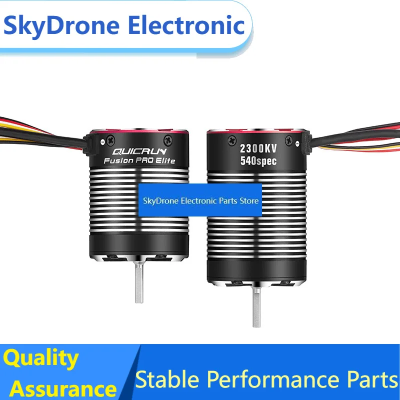 SkyDElHobbywing QUICRUN Fusion Pro Elite 2300KV Waterproof Brushless 2 In 1 Crawler Motor For RC Car Truck Crawling Vehicle RC T