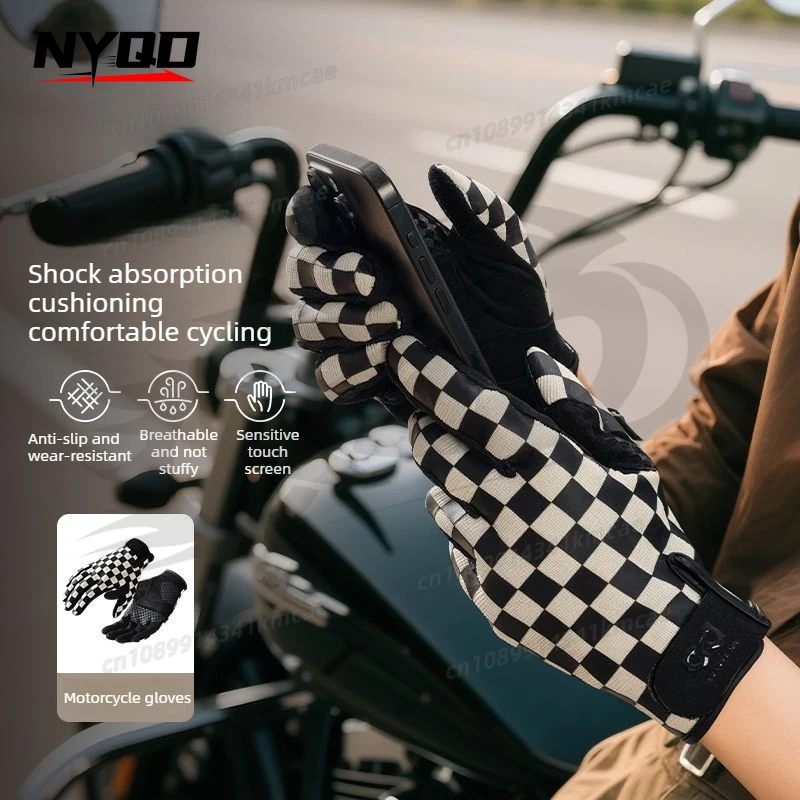 

Cycling Gloves Sunscreen Non-slip Off-road Wear-resistant Motorcycle Men's and Women's Bicycle Shock-absorbing Locomotive Gloves