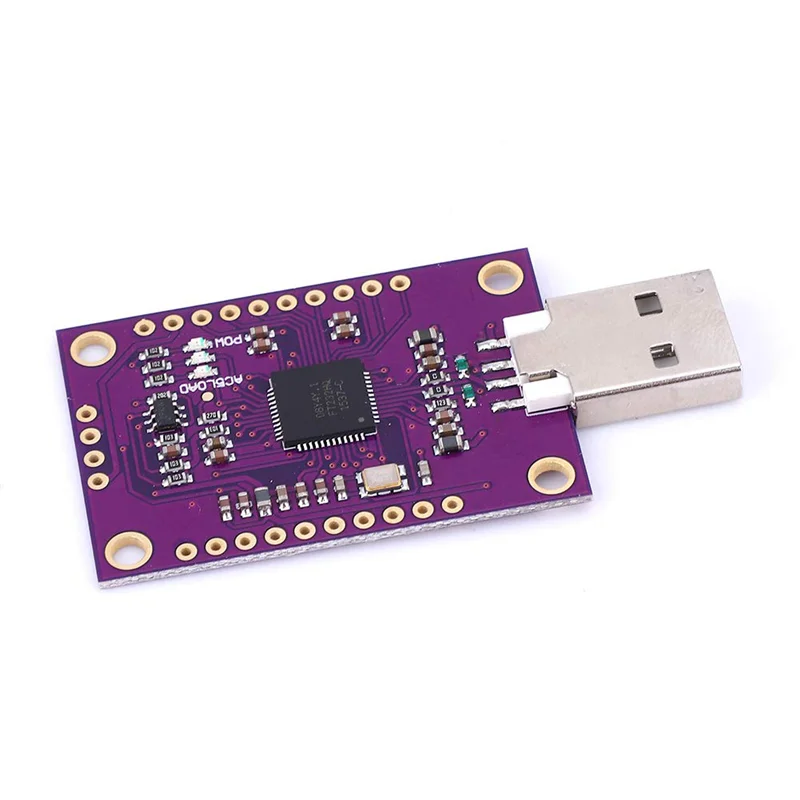 Высокоскоростной многофункциональный модуль ABKI-CJMCU FT232H USB-модуль JTAG UART/FIFO SPI/I2C, простой в использовании