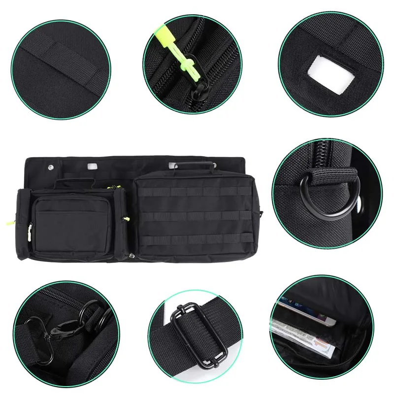 Bild 4: Auto Stamm Organisatoren Tasche Für Land Rover Defender 110 2020-2025 runk Lagerung Organizer Tasche Zubehör Innen Teile