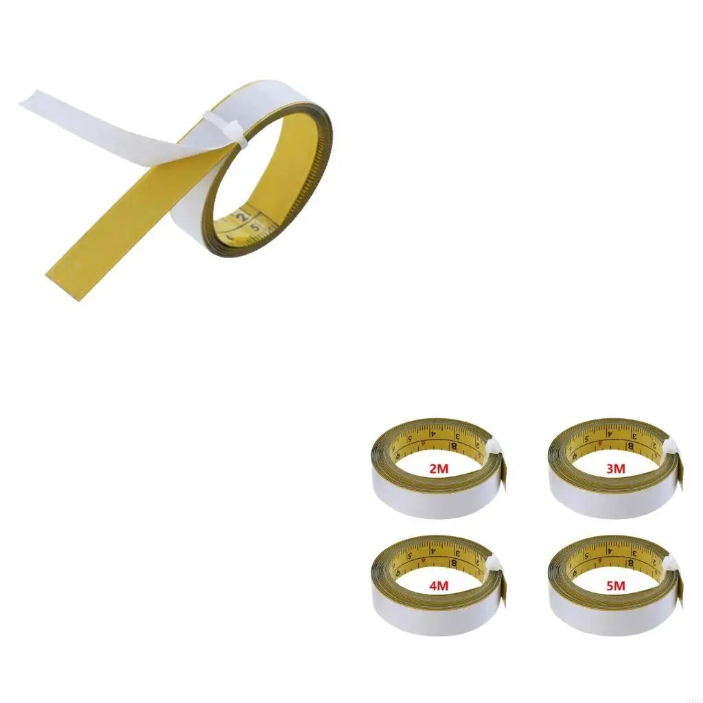 G92C SelfAdhesive Measuring Tape Left to Right  Reading Steel Ruler for Accurate Measurement Imperials/Metric Measuring Tape