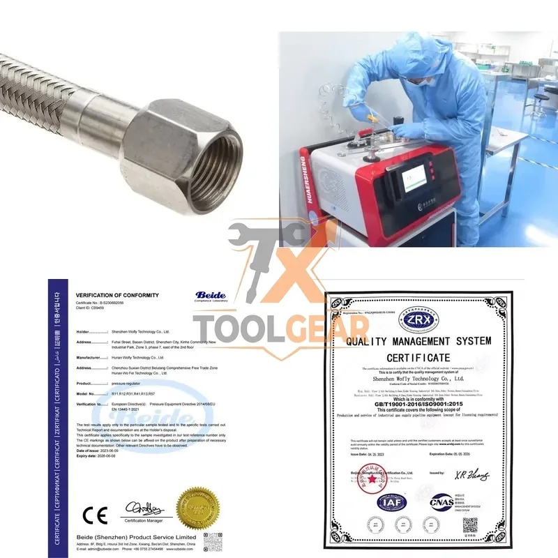 2026hotsale* Stainless Steel Single Braided Hose 3000 PSI