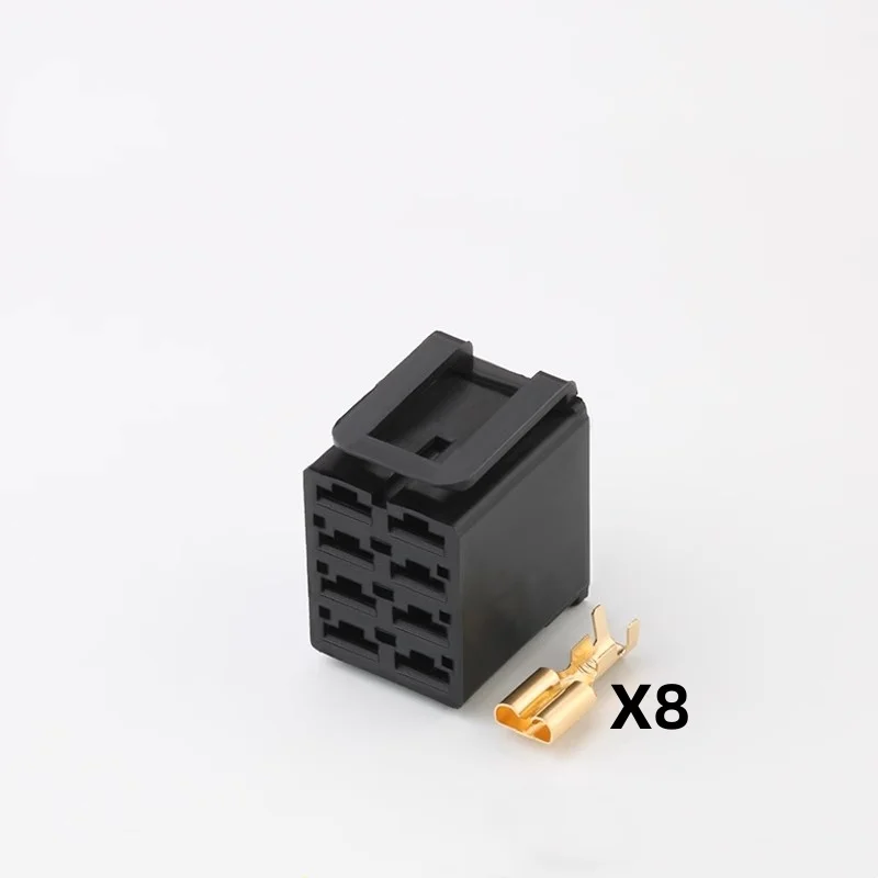 

1sets 8-pin PP0320002 Automotive Connector for Rocker Switch Excavator Plug DJ7086-6.3-21