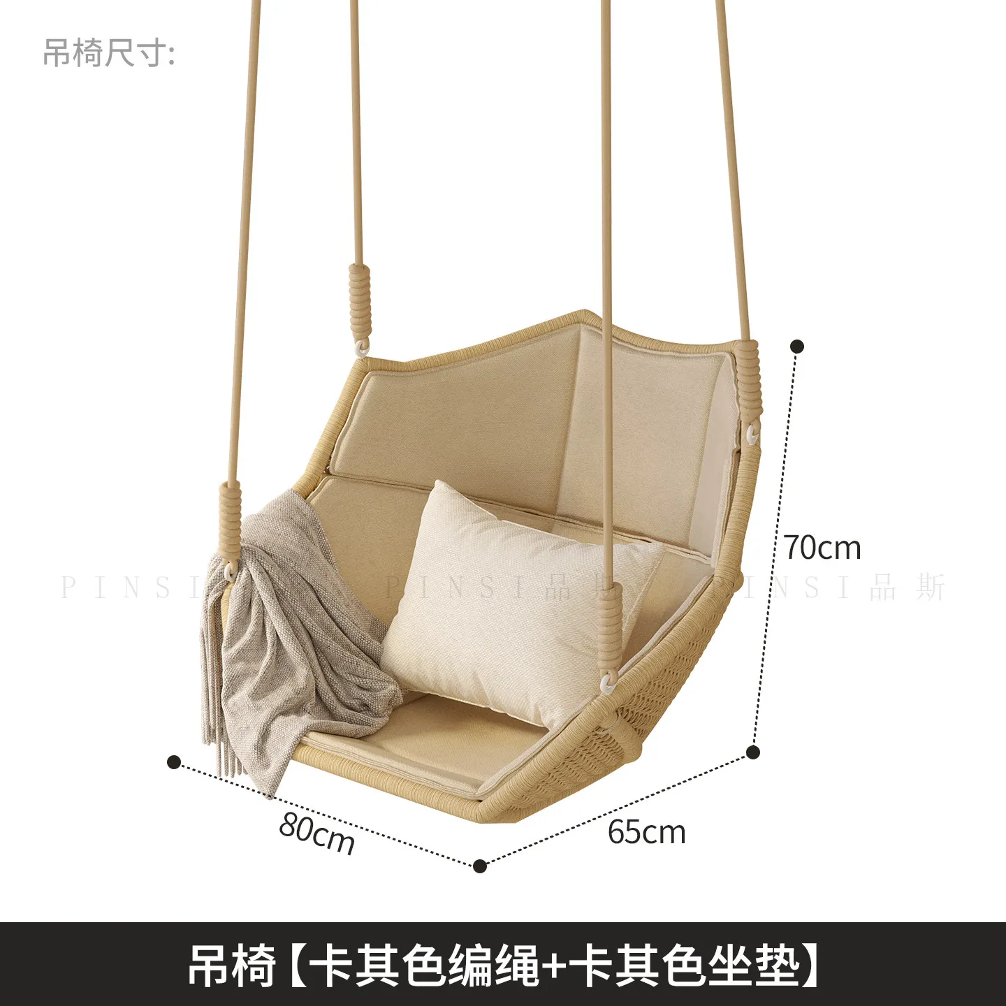 

Outdoor Garden Swing Rocking Chair Balcony Indoor Sitting Swing Hanging Chair Hammock Household Adult Swing Hanging