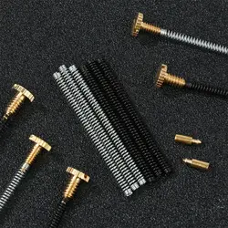 3Pcs For Zippo Zorro Etc Lighter Repair Kit Flints Thimble Spring Movement Screws Base Kerosene Lighter Replacement Lots Tool