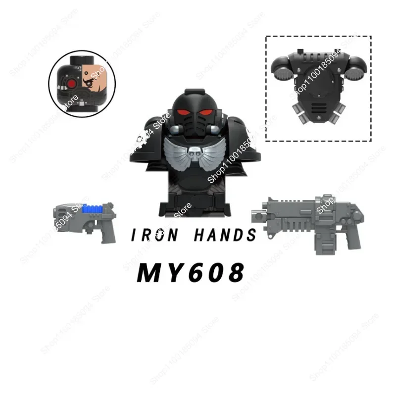 

НОВАЯ серия HEROCROSS MY601-MY610 DY725-DY735, детские игрушки, собранные из строительных блоков, мини-фигурки, игрушки, подарок на день рождения