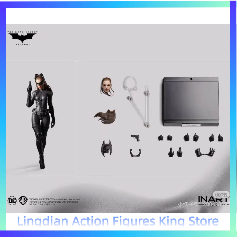 

В наличии: Коллекционная фигурка INART Бэтмен: Темный рыцарь восстает, Женщина-кошка, масштаб 1/12, модель анимационного персонажа, игрушка, подарок