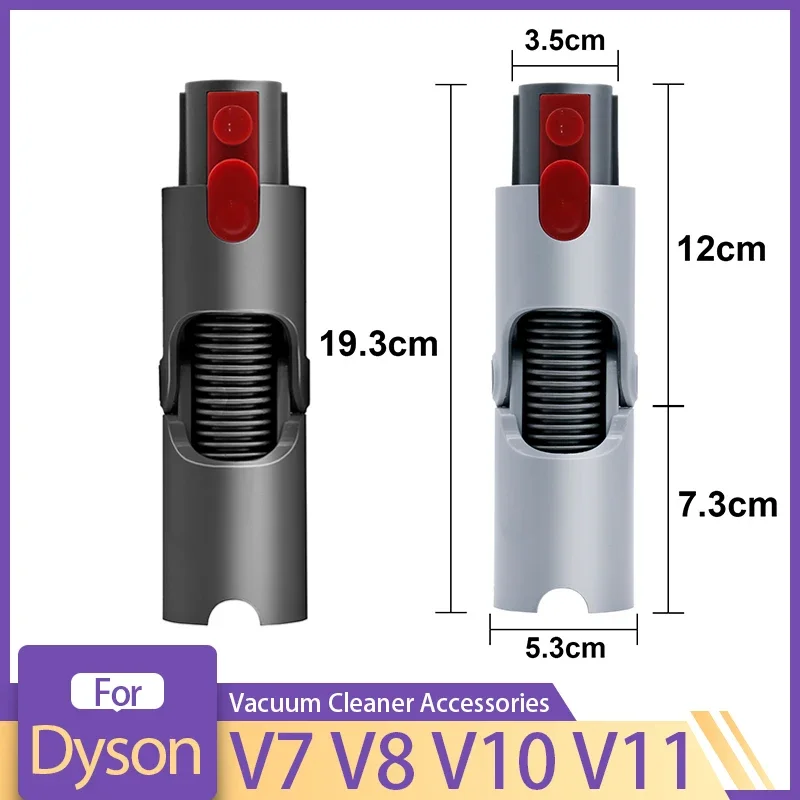 Bottom Adapter For Dyson V7 V8 V10 V11 Vacuum Cleaner Accessories Turning Suction Adapter Steering Bend Turning Joint Parts