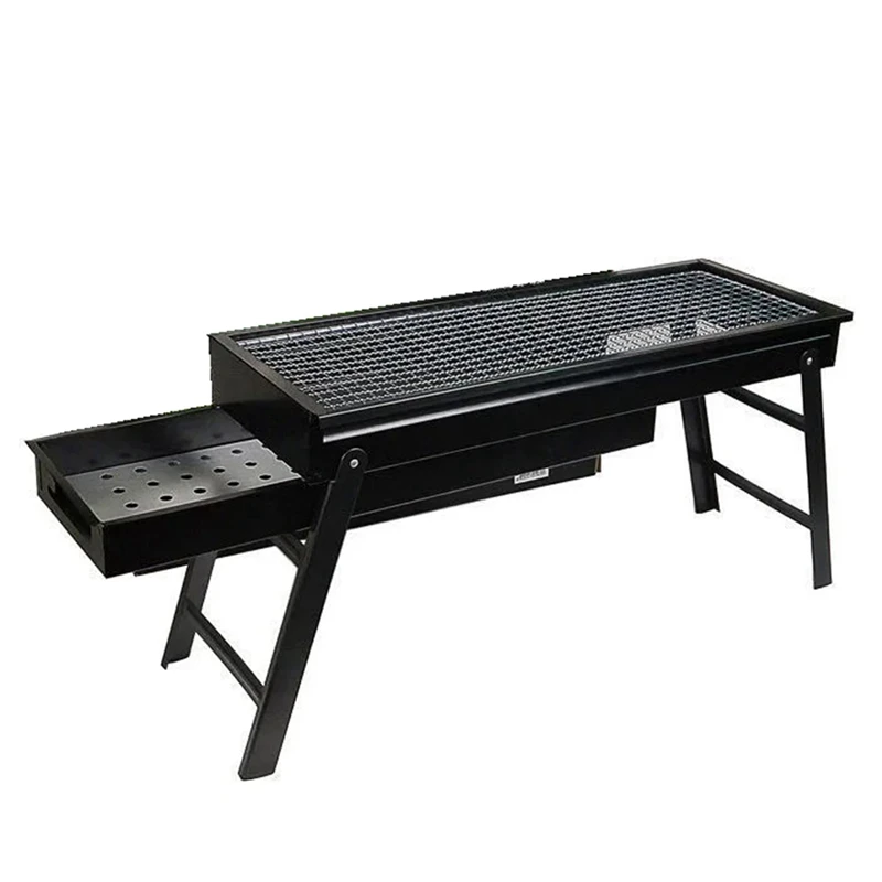 

Foldable Portable Barbecue Grill, Outdoor Camping Picnic, Burner Foldable Charcoal Camping Barbecue Grill
