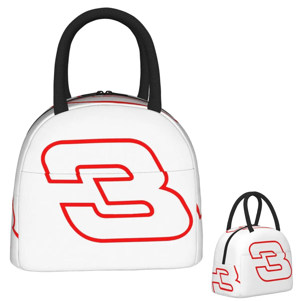 

Сумки для обеда Dale Earnhardt 3, изолированная коробка для бенто, портативная сумка для обеда, многоразовые сумки для пикника, термосумка для женщин и детей, путешествия