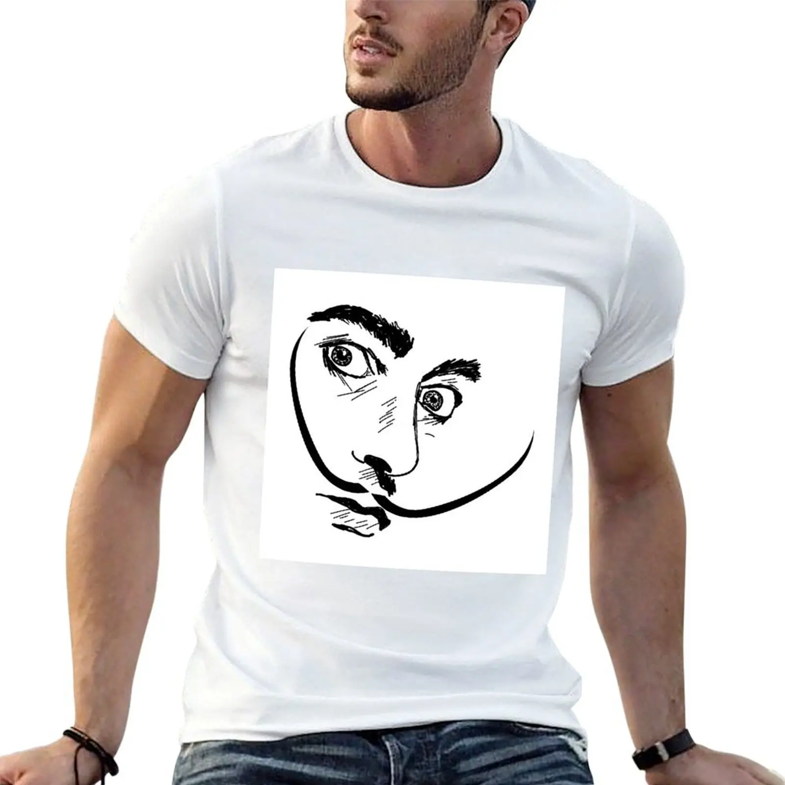 

shirts T-Shirt Salvador man mens for man for men t graphic shirts shirts t t Dali(4) funny cotton