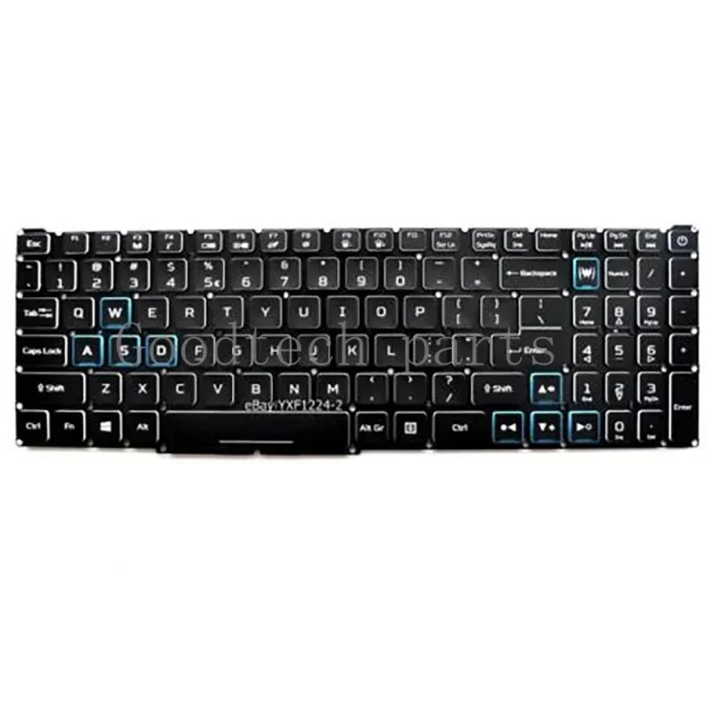 New keyboard with rgb Backlit For Acer Predator Helios 300 PH315-52 PH317-53-795U PH317-54