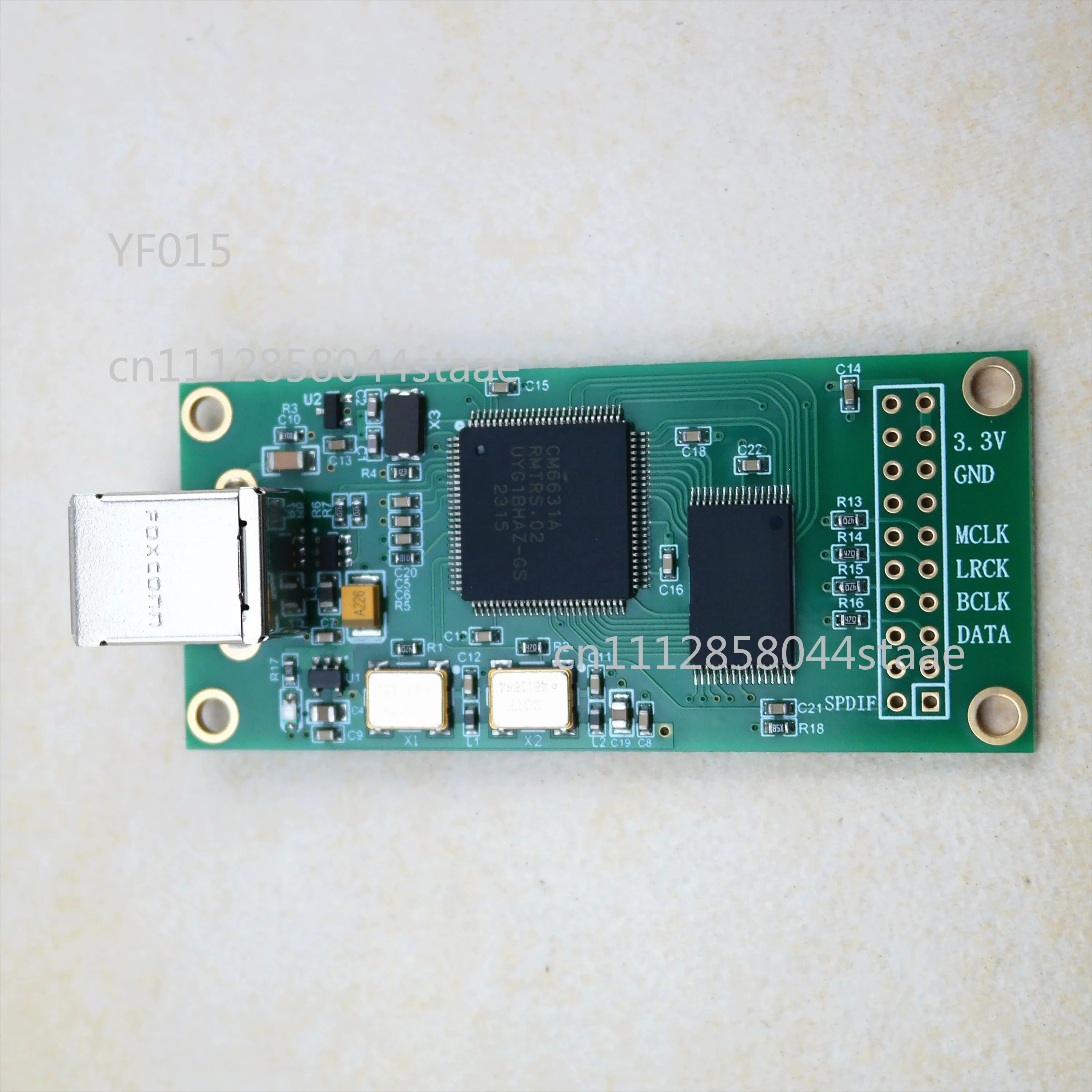 CM6631A USB Digital Interface USB to IIS I2S Support 384KHz SPDIF192KHz