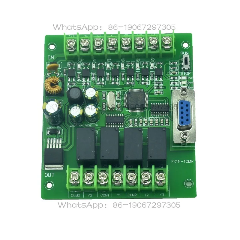 Applicable to PLC Industrial Control Board Controller Simple FX1N-10MR/10MT Small and Micro Programmable Delay Module