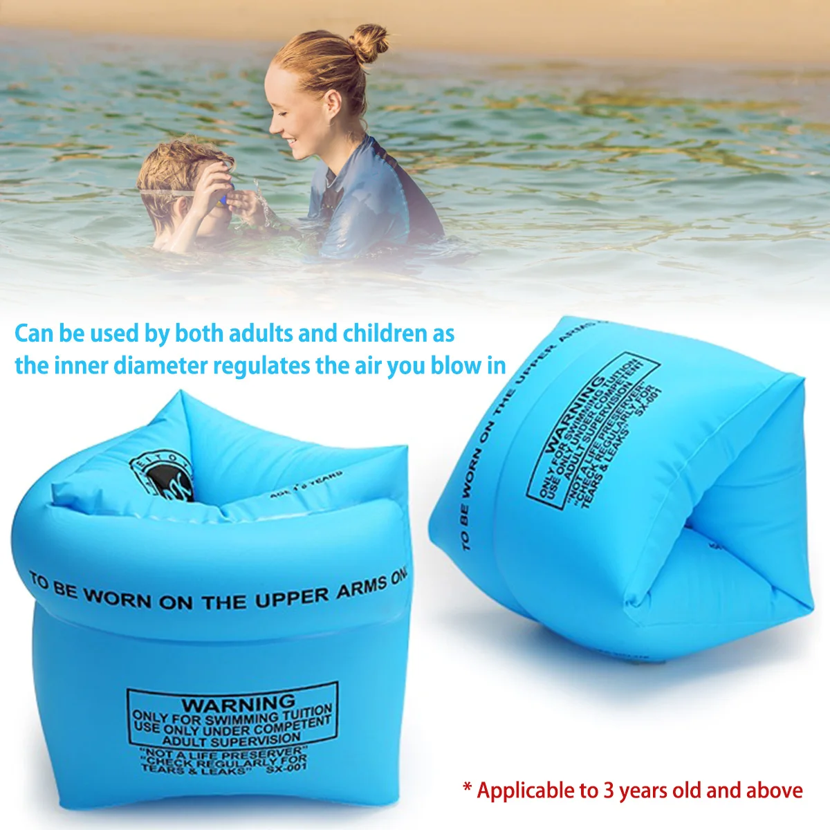 Надувные плавательные кольца, Двойная подушка безопасности, для бассейна, аксессуары для плавания, для детей и взрослых