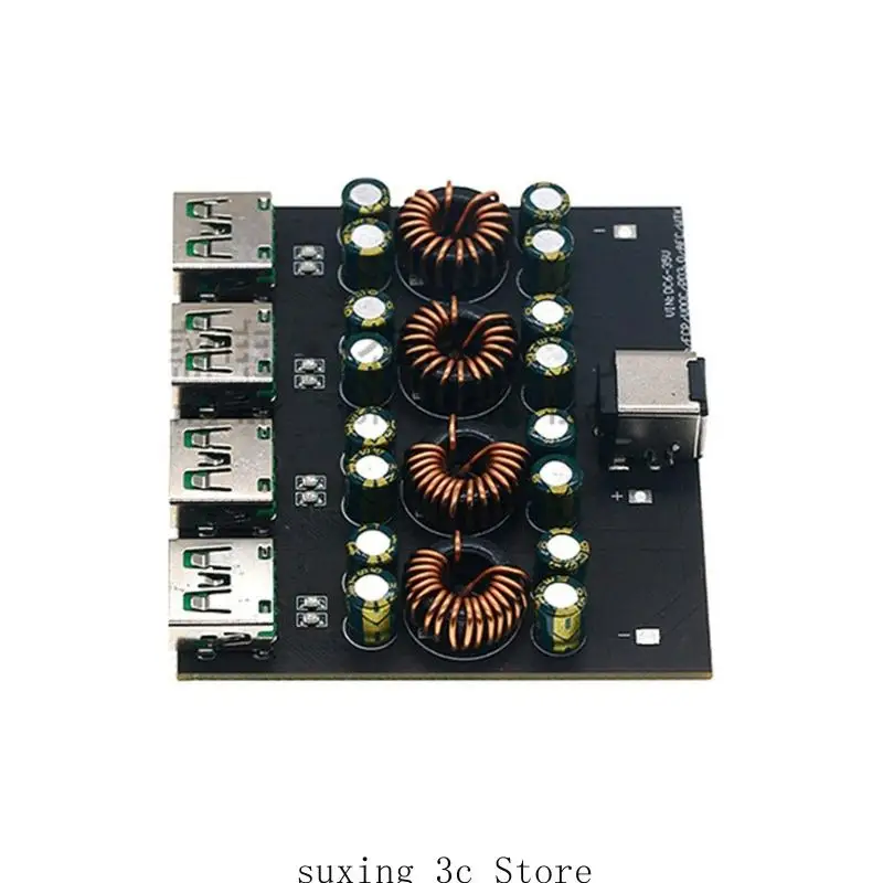 

4 Port quick charges PCB Board Small 4 Device Fast Charging Board Small Charging Solution for Smartphones & Tablets