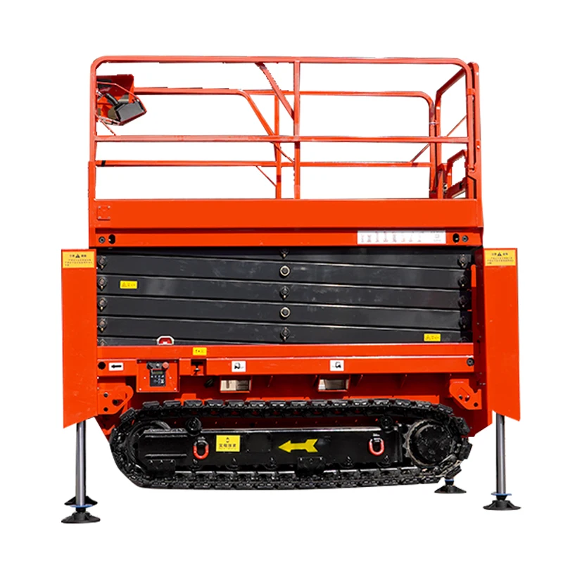 YG Hot Sale Cheap Crawler Type Lifting Platform Machinery Construction Self Propelled Hydraulic Scissor Lift Platform for sale