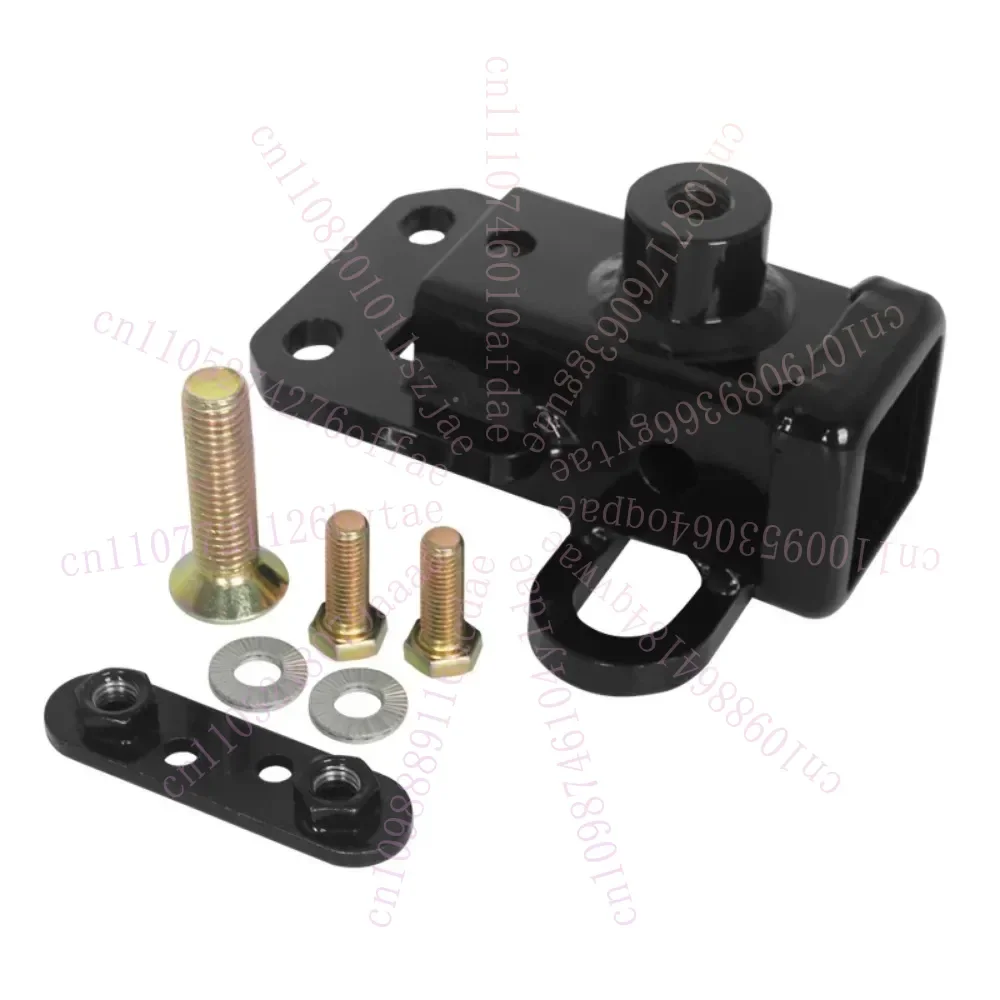 1500 Steel Tow Hooks 2-inch Rear Bumper Receiver Trailer Hitch Accessories