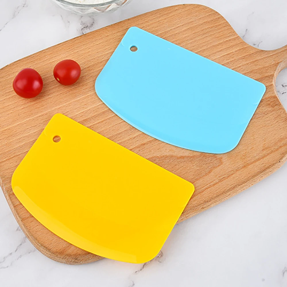 Dough Scraper Good Temperature Resistance Silicone Material Cake Cream Plastic Household Products Spatula Easy To Store