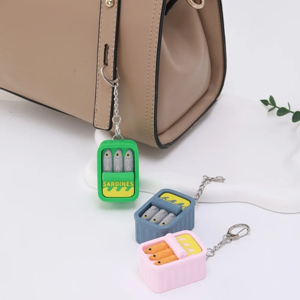 3D Printed Sardine Clicker Press Sound Device Cute Design Novelty Sardine Tin Decompression Simulation Button