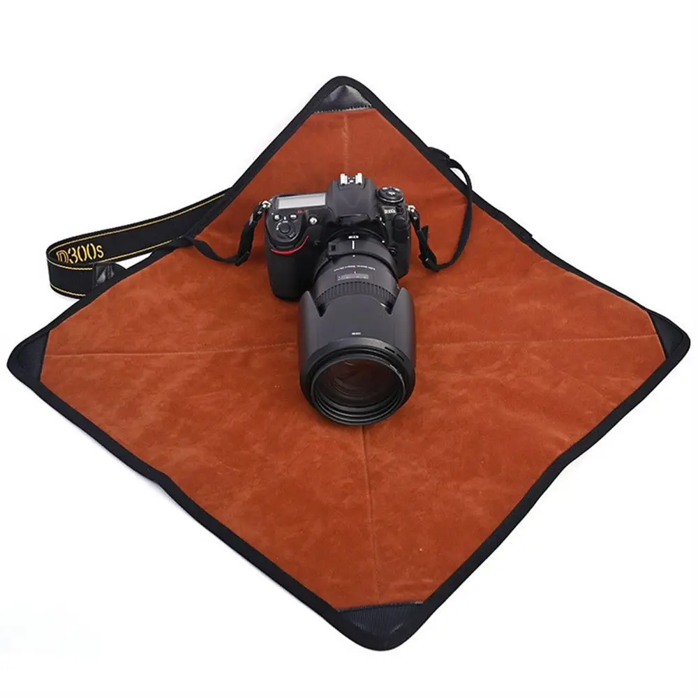 

Folding Camera Wrap Cloth Cover Blanket Photography Camera Protective Wrap Flannel Camera Bag Camera Protective Cover SLR DSLR