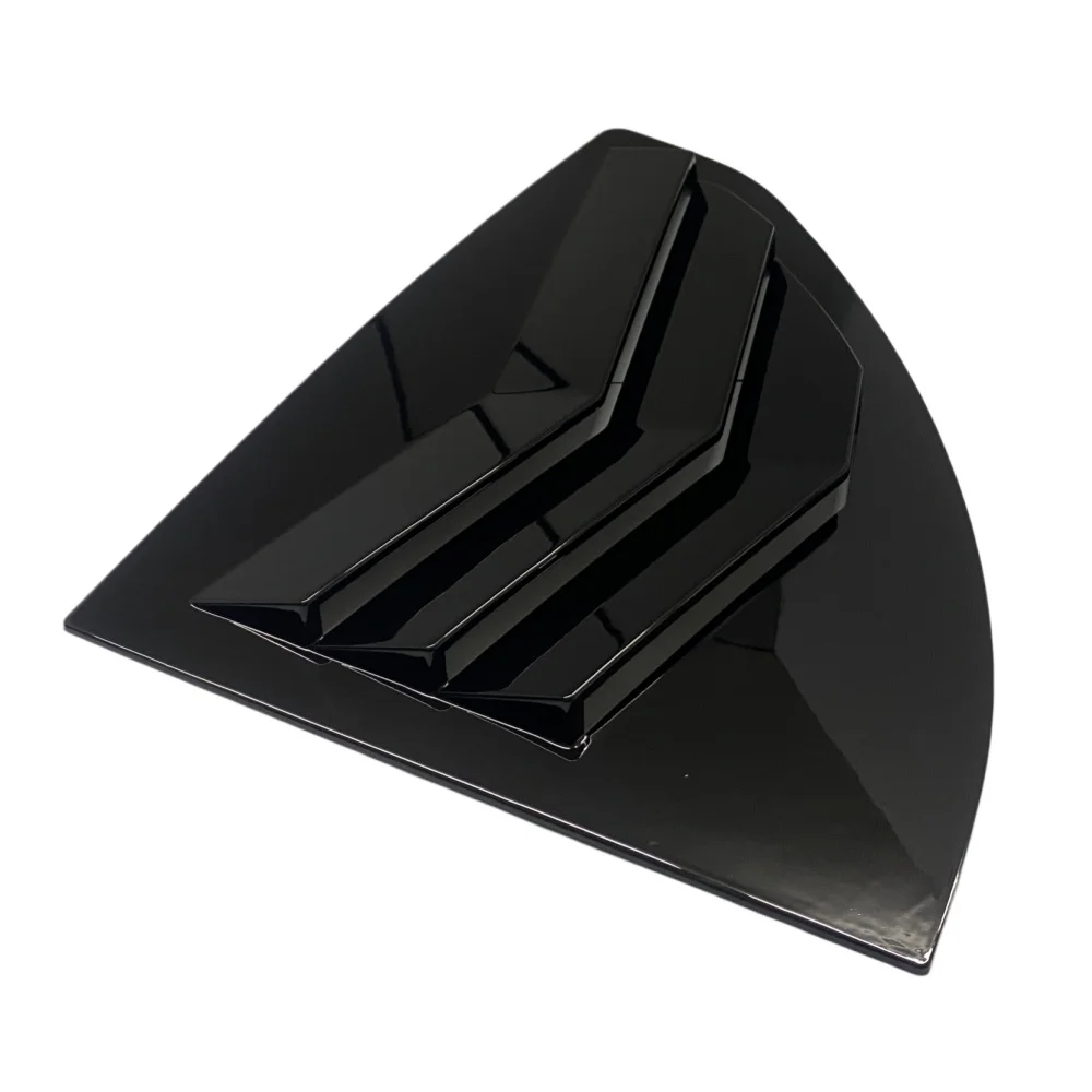 For Toyota Yaris 2007 2008 2009 2010 2011 2012 2013 Car Rear Louver Window Side Shutter Cover Trim Sticker Vent Scoop Accessorie view 6