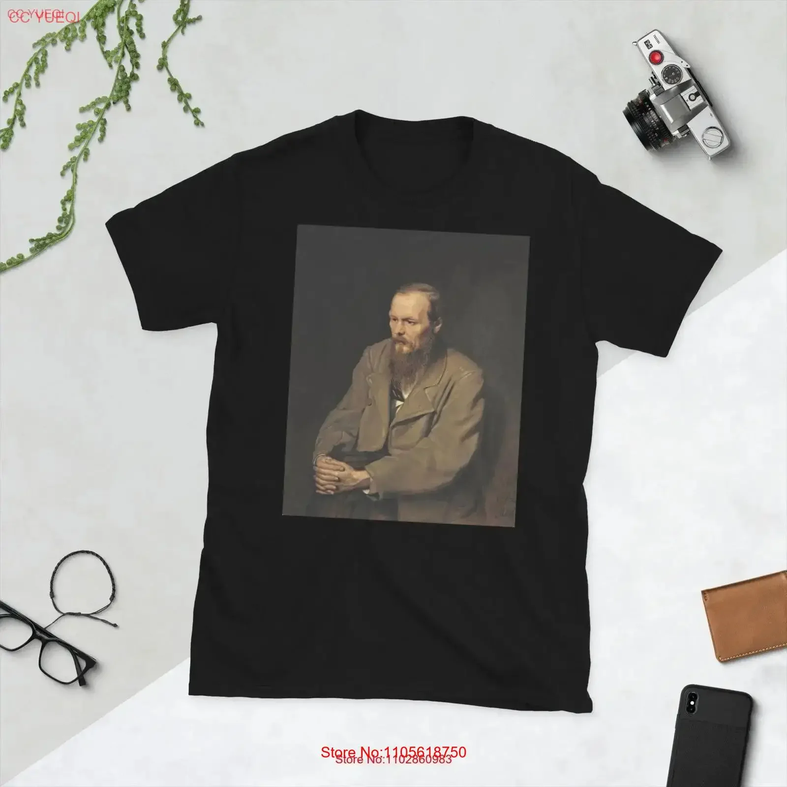 Fyodor Dostoevsky T Shirt vintage Washed Soft Unisex Slightly Casual Stylish Breathable designer clothes graphic fashion homme