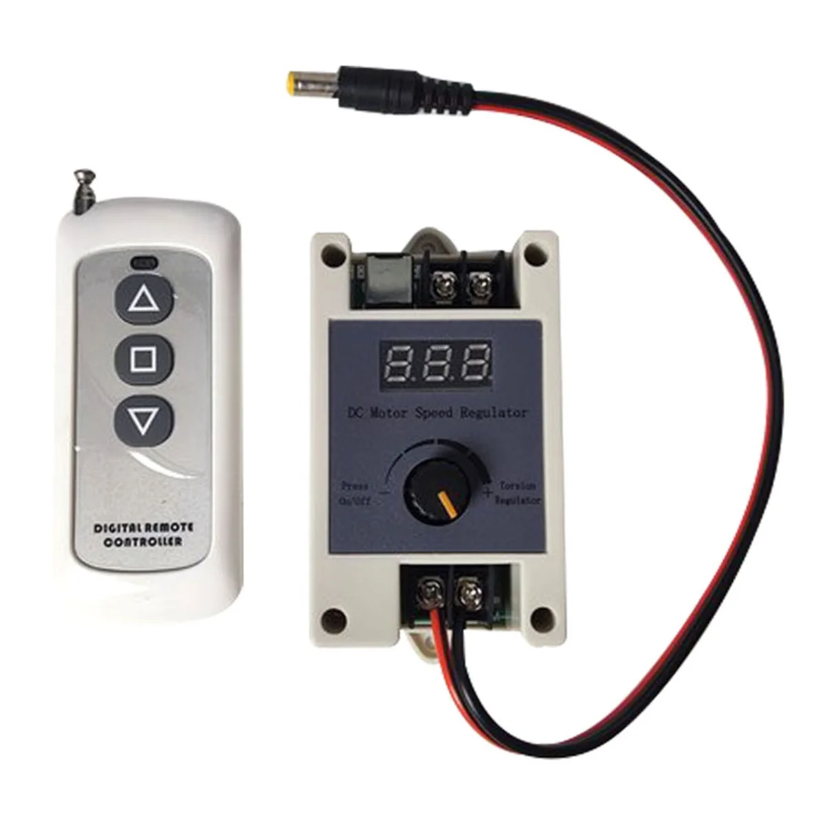 Control remoto inalámbrico, velocidad del Motor de CC, luz LED, PWM, atenuación, módulo de Control de velocidad, interruptor para actuador lineal eléctrico