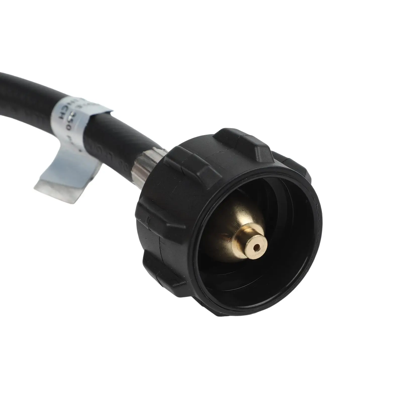 Adapter for Refilling 1 lb for Cylinders with 3FT Hose Integrated Pressure Gauge and Control Valve for Outdoor Use