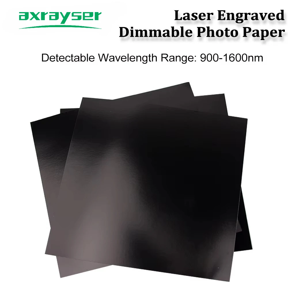 Laser Film Test Laser Light Point Measuring Paper Cleanliness Protective Windows Focus Collimator Lens for Laser Cutting Welding