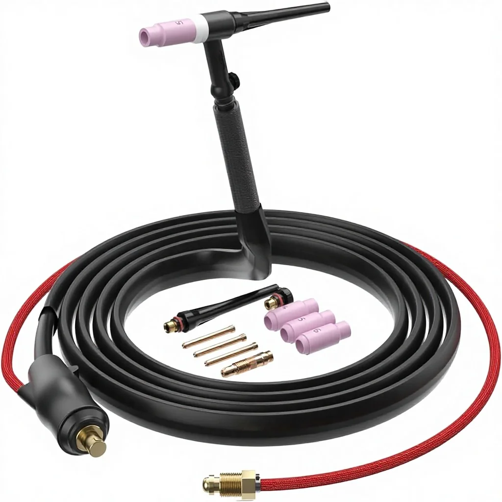 

ARCCAPTAIN WP-17V TIG Welding with Argon 13ft Cable 150A Compatible with MIG200/MIG250/ARC205 Pro/MIG205 Pro