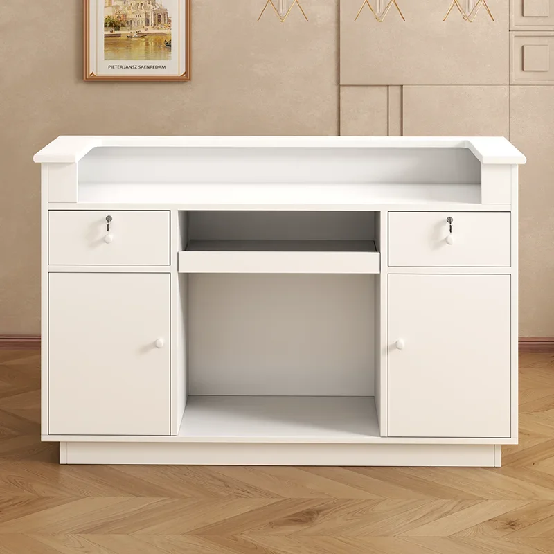 Home Clinic Reception Desk Beauty Salon Small Office Reception Desk Simple Luxury Escritorio De Recepcion Office Furniture